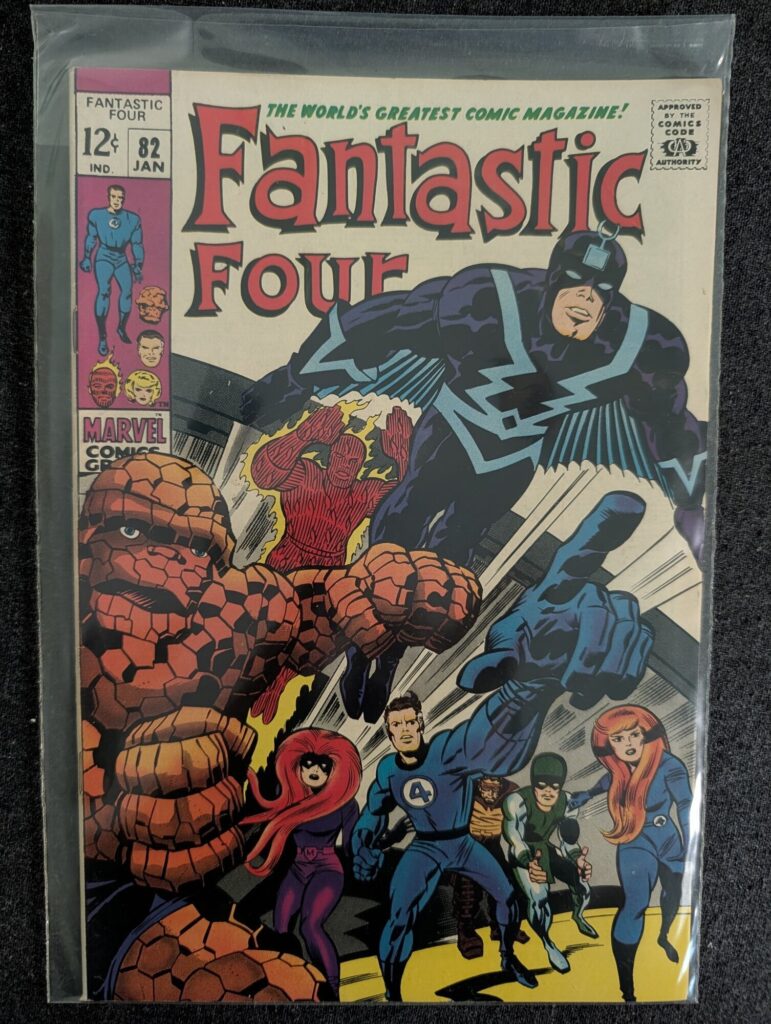 Fantastic Four #82 front cover