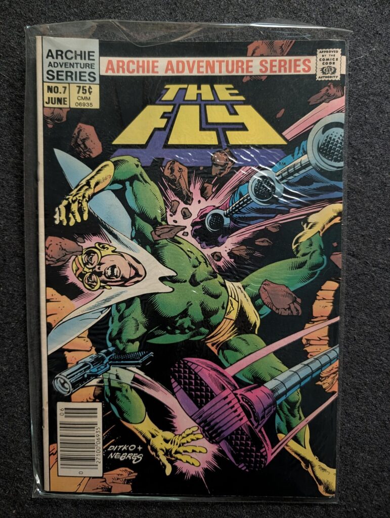 The Fly #7 front cover