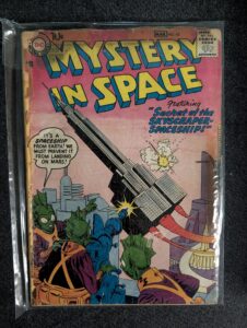 Mystery in Space #42 front cover