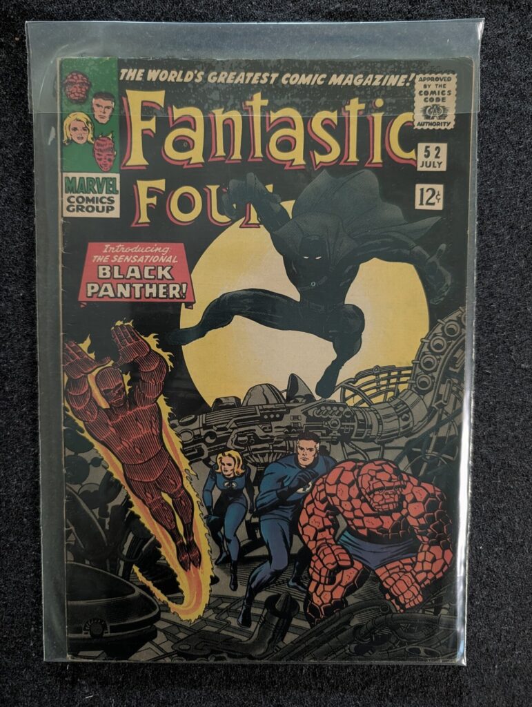 Fantastic Four #52 front cover