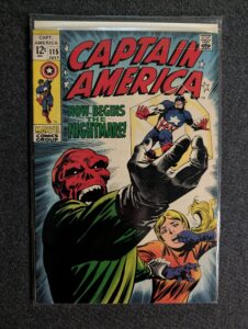 Captain America #115 front cover