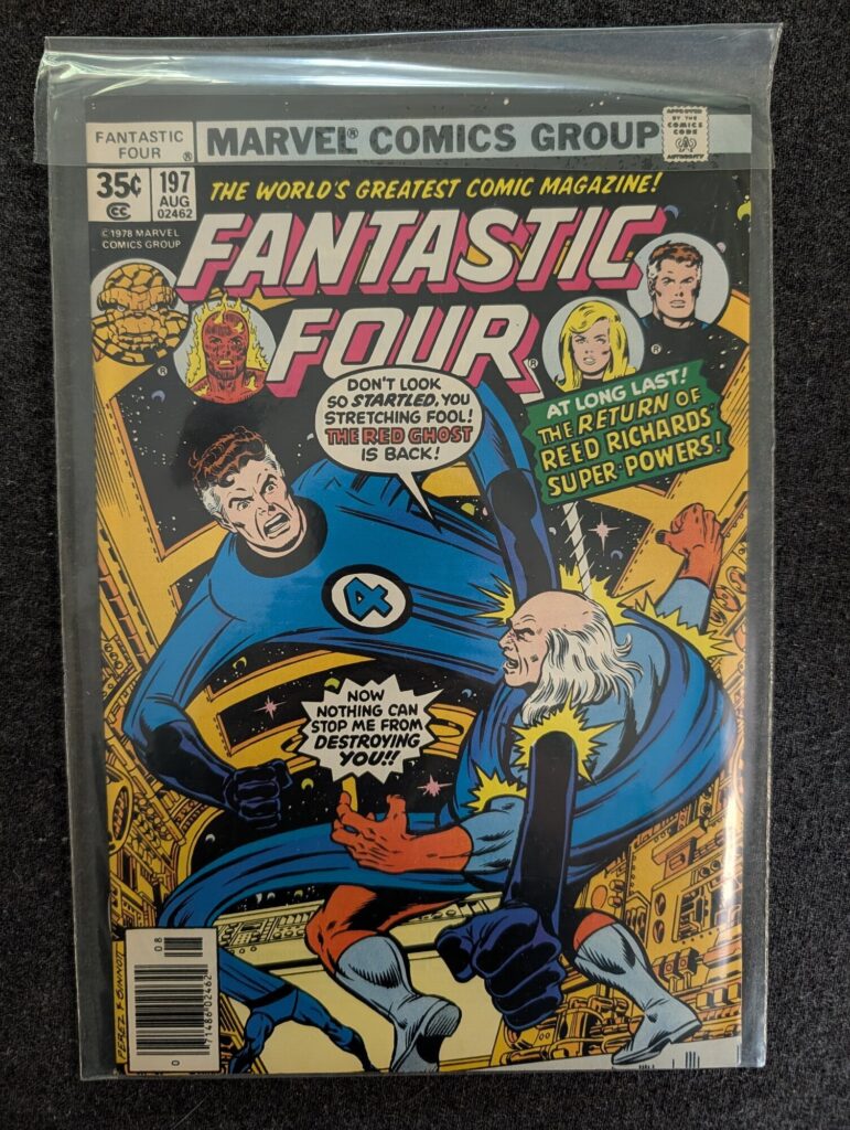 Fantastic Four #197 front cover