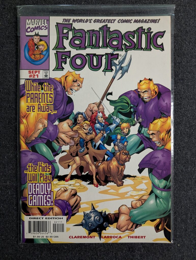 Fantastic Four #21 front cover