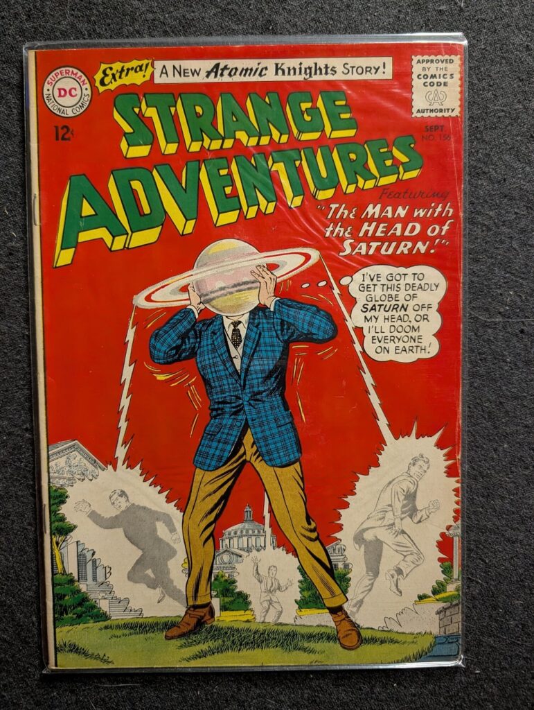 Strange Adventures #156 front cover