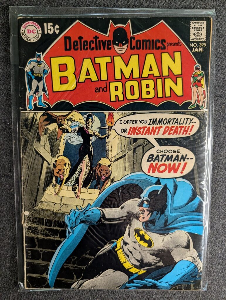 Detective Comics #395 front cover