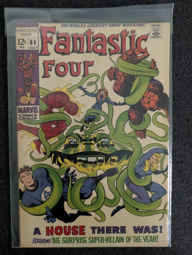 Fantastic Four #88 front cover
