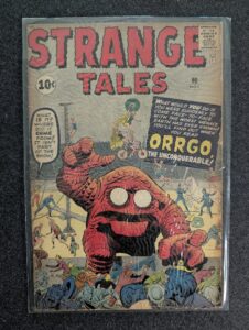 Strange Tales #90 front cover