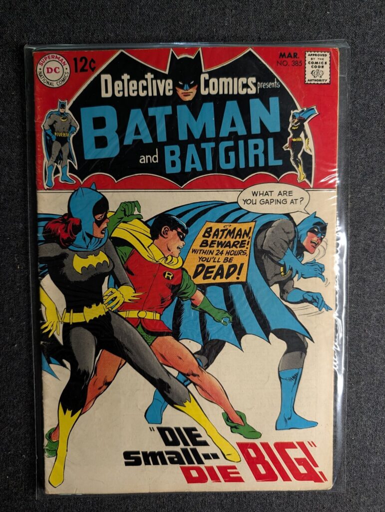 Detective Comics #385 front cover