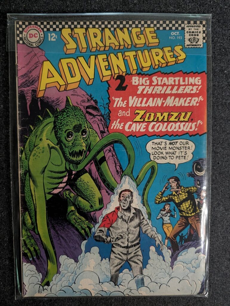 Strange Adventures #193 front cover