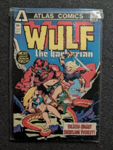 Wulf the Barbarian #4 front cover