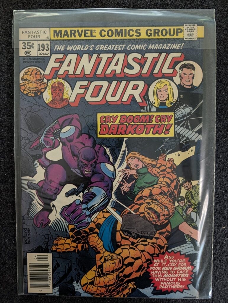 Fantastic Four #193 front cover