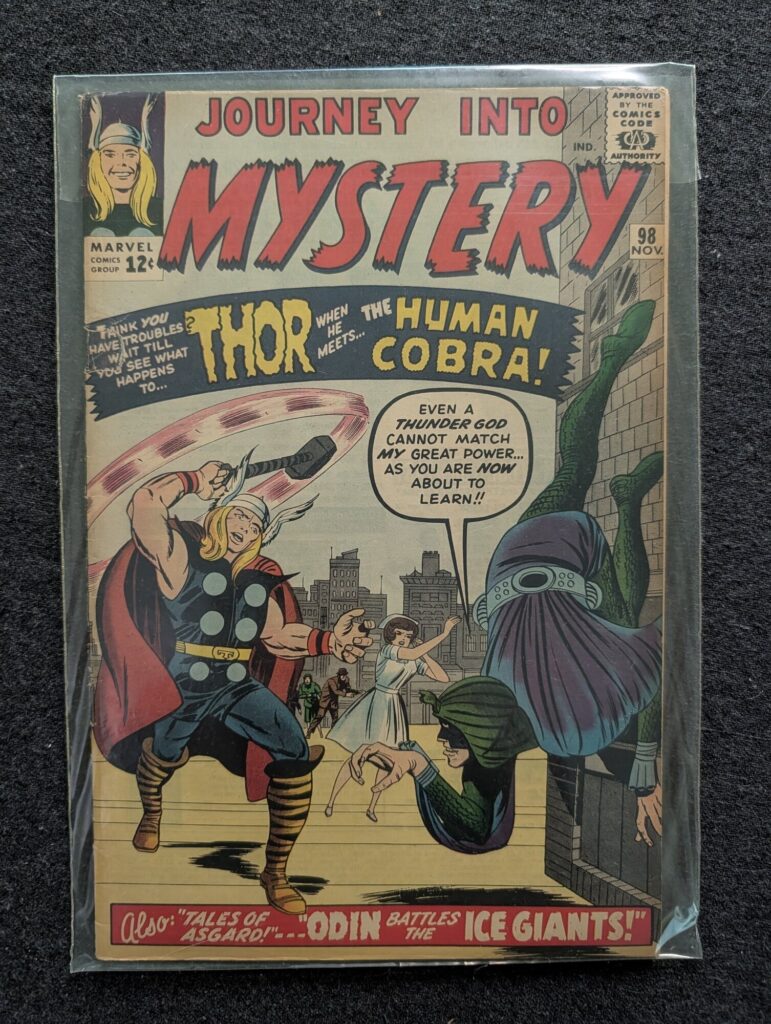 Journey Into Mystery #98 front cover