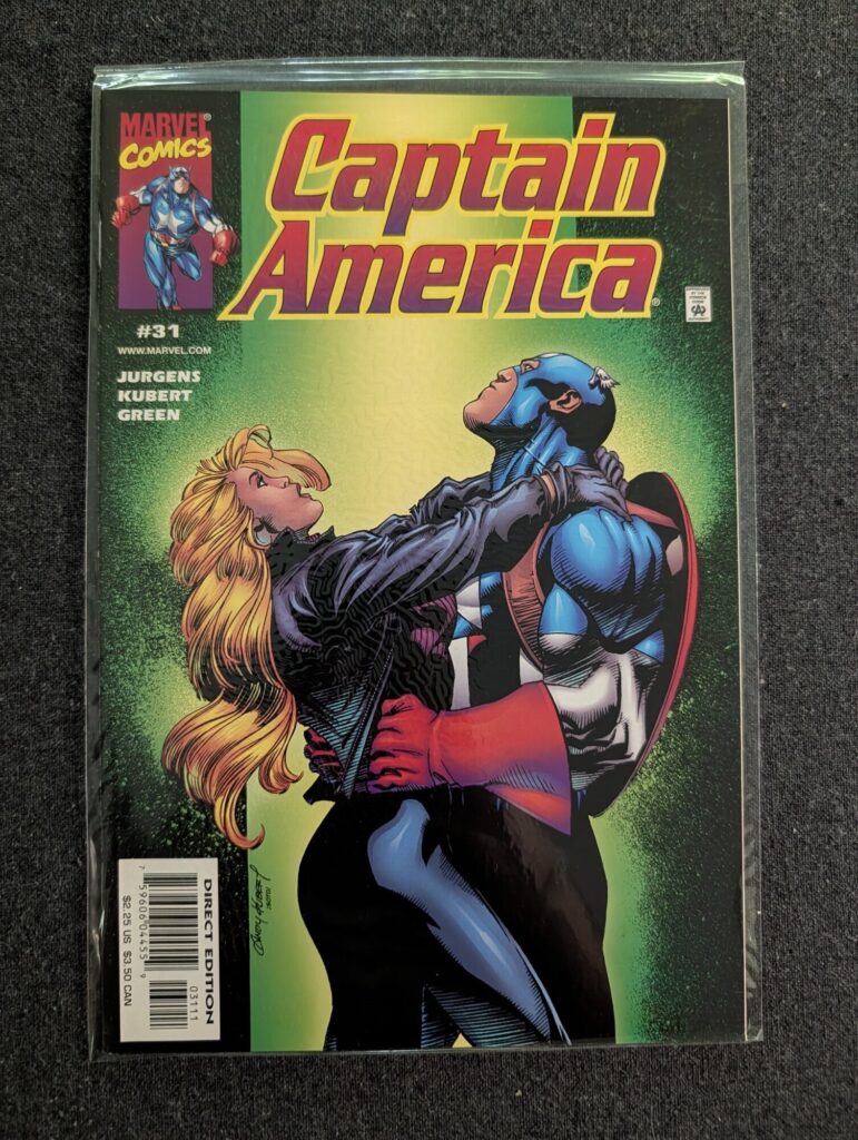 Captain America #31 front cover