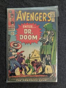 The Avengers #25 front cover