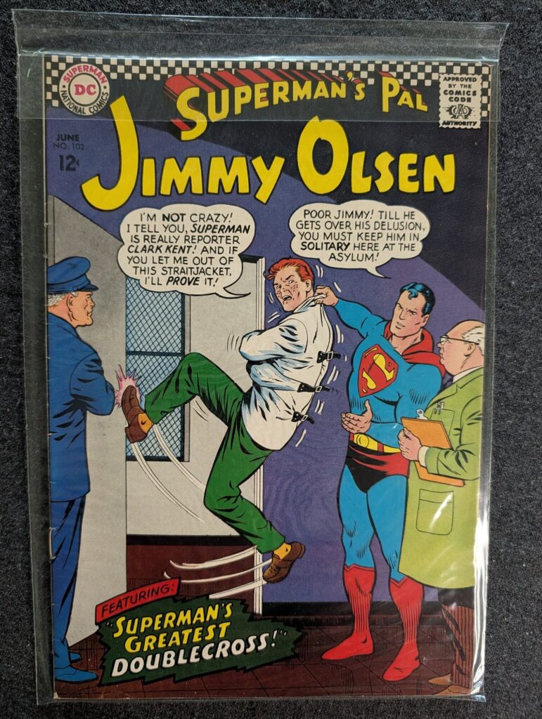 Superman's Pal Jimmy Olsen #102 front cover
