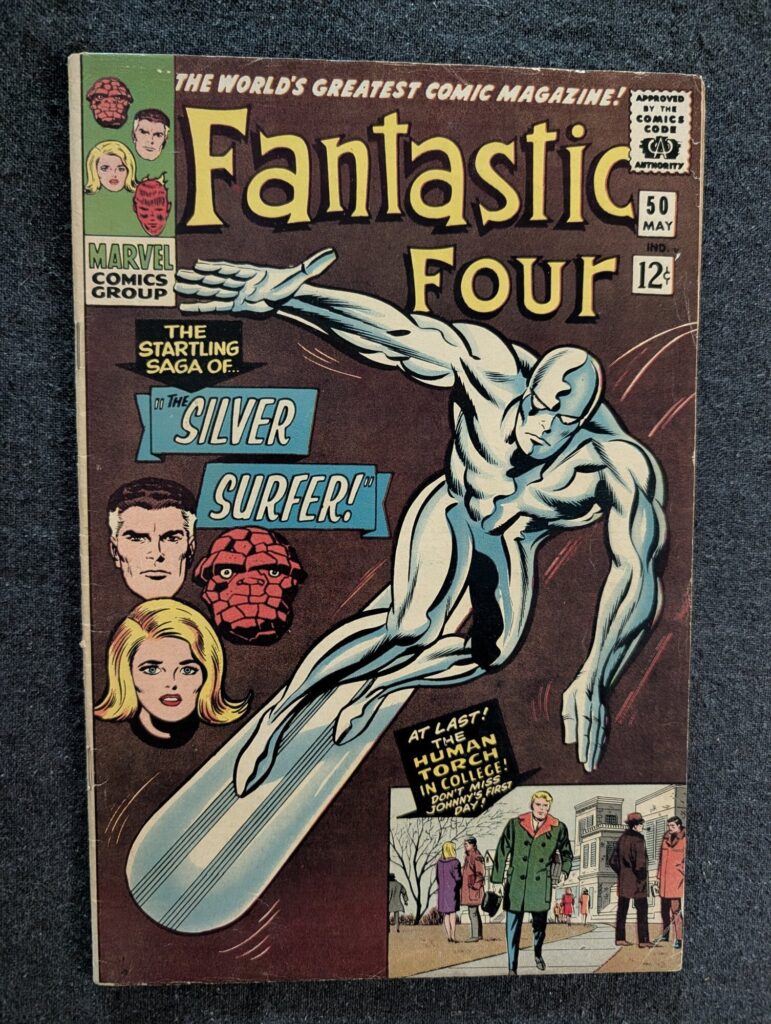 Fantastic Four #50 front cover