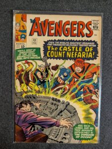 The Avengers #13 front cover