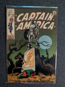 Captain America #113 front cover