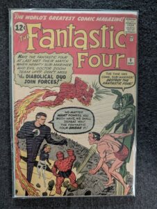 Fantastic Four #6 front cover