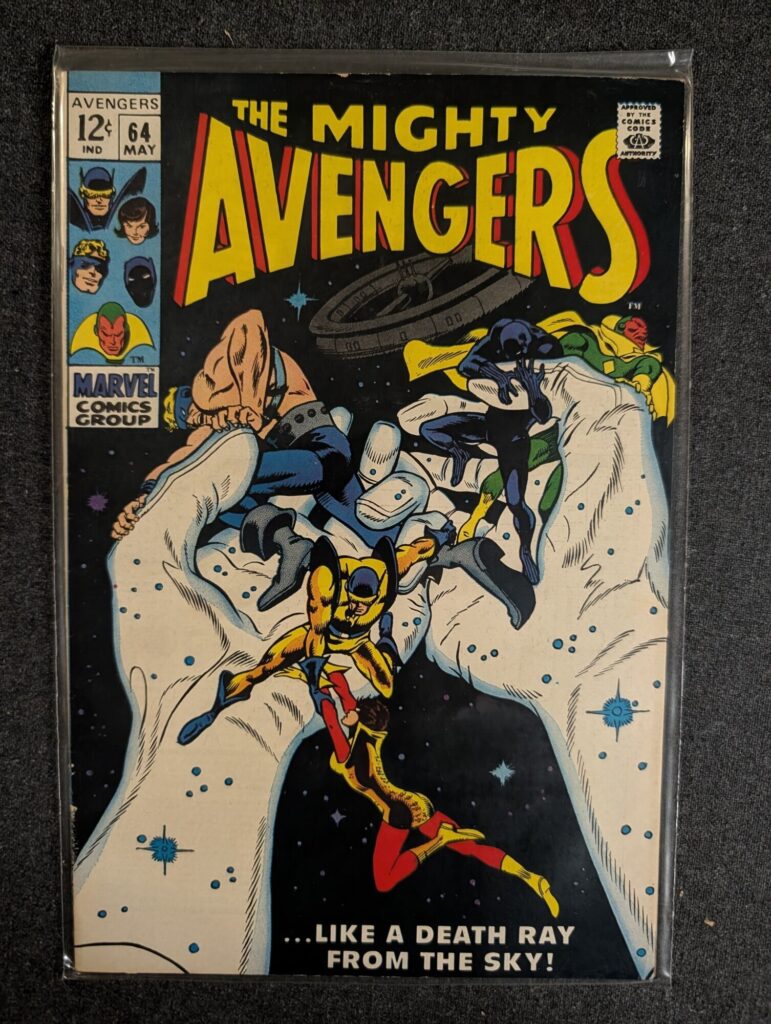 The Avengers #64 front cover