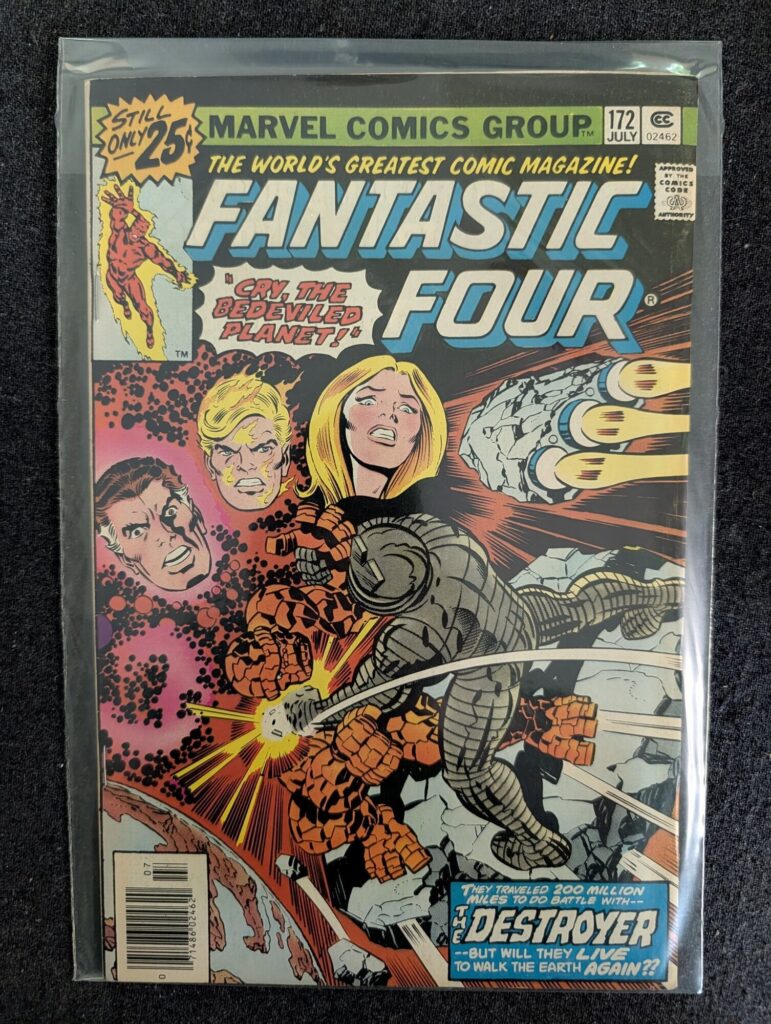 Fantastic Four #172 front cover