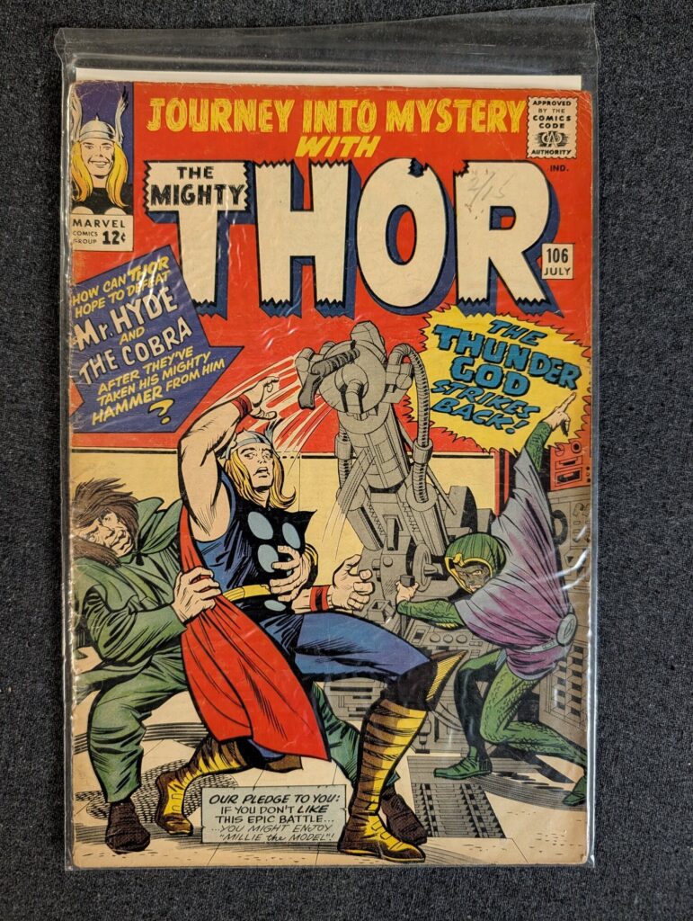 Journey Into Mystery #106 front cover