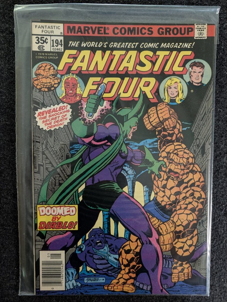 Fantastic Four #194 front cover