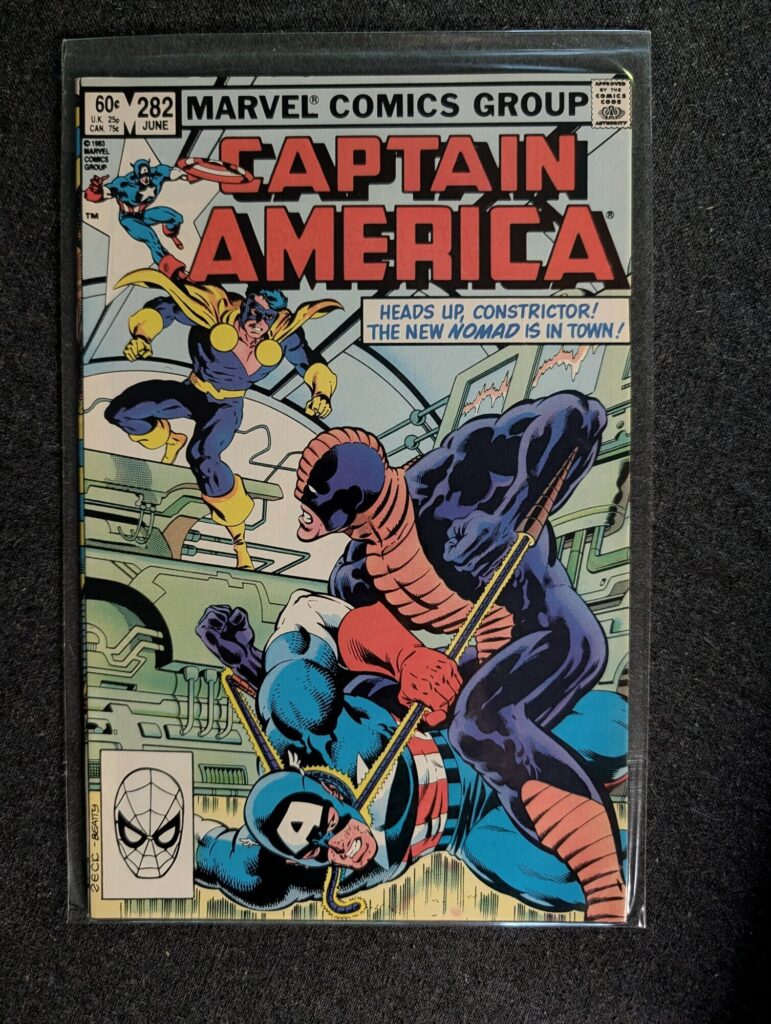Captain America #282 front cover