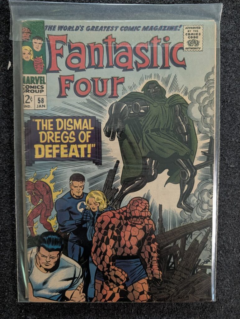 Fantastic Four #58 front cover