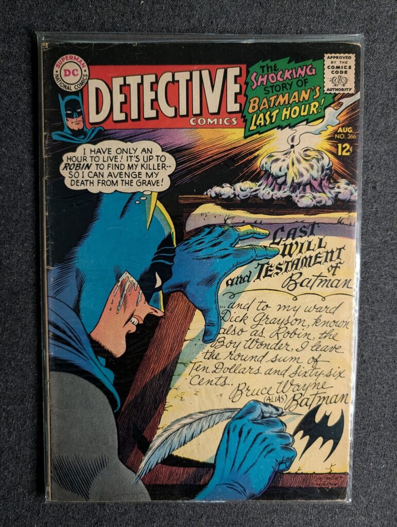 Detective Comics #366 front cover