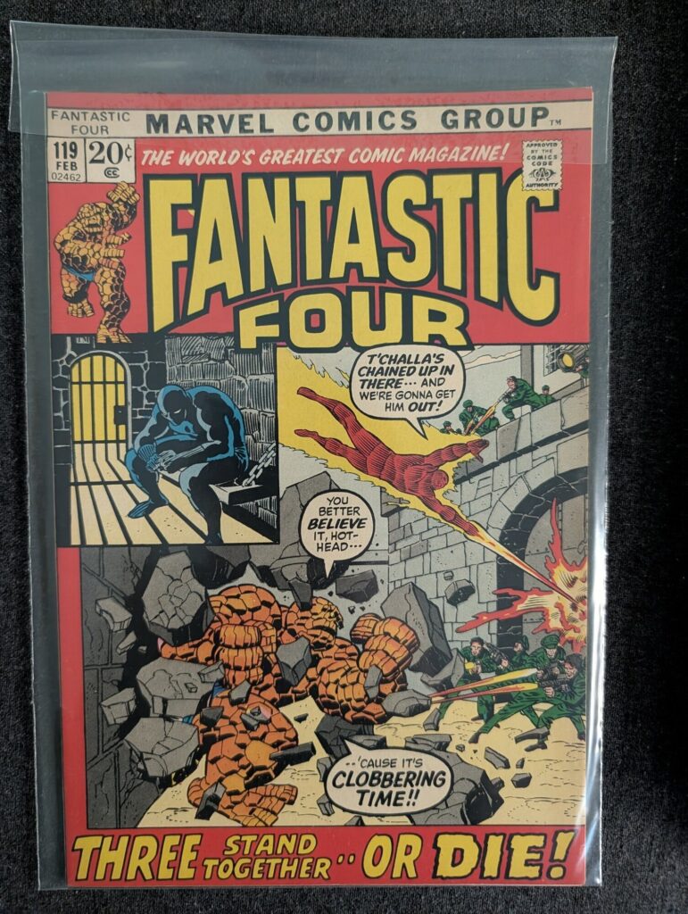 Fantastic Four #119 front cover
