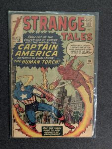 Strange Tales #114 front cover