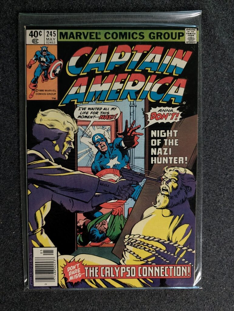 Captain America #245 front cover
