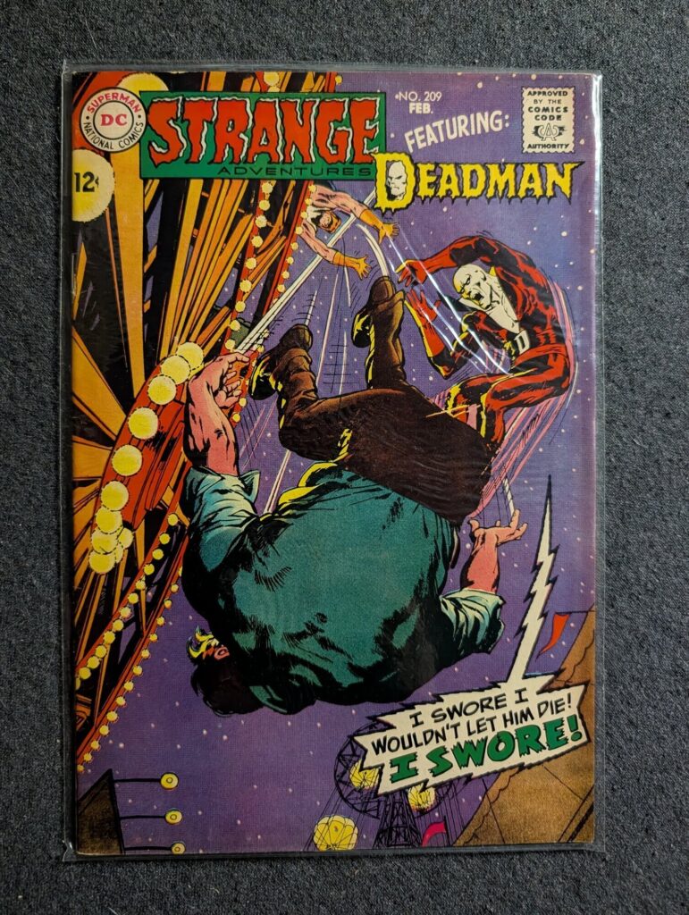 Strange Adventures #209 front cover