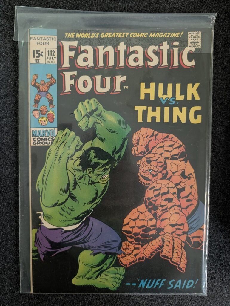 Fantastic Four #112 front cover