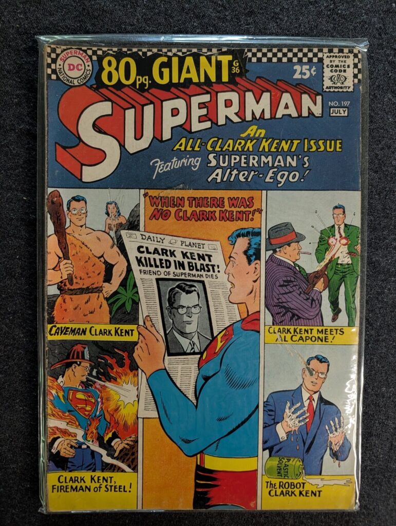 Superman #197 front cover