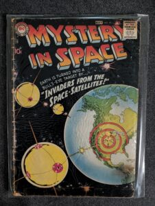 Mystery in Space #43 front cover
