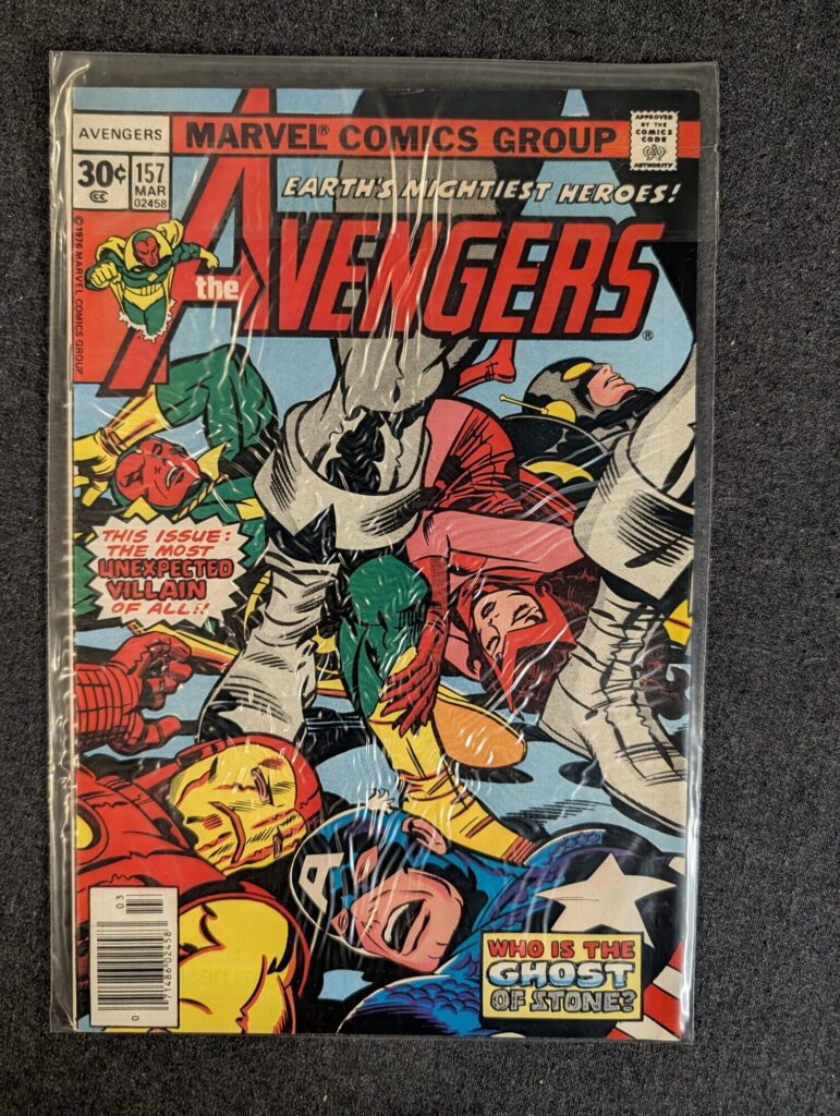 The Avengers #157 front cover