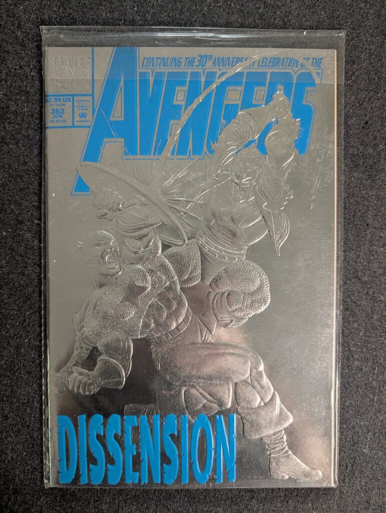 Avengers #363 front cover