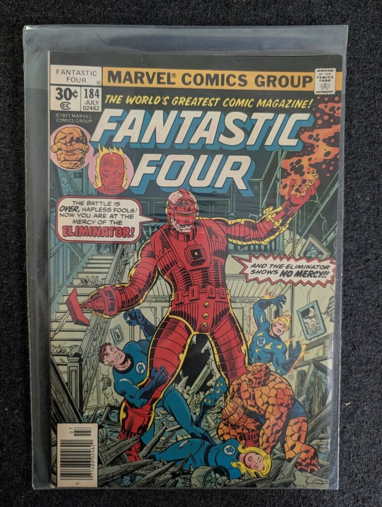 Fantastic Four #184 front cover