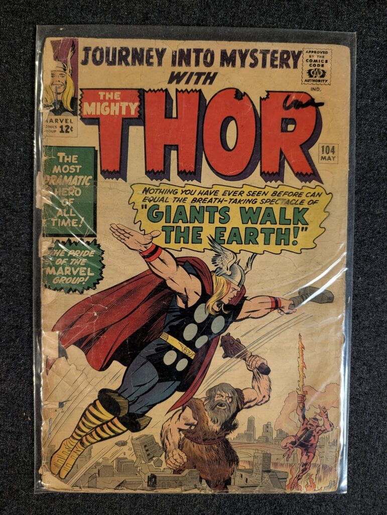 Journey Into Mystery #104 front cover
