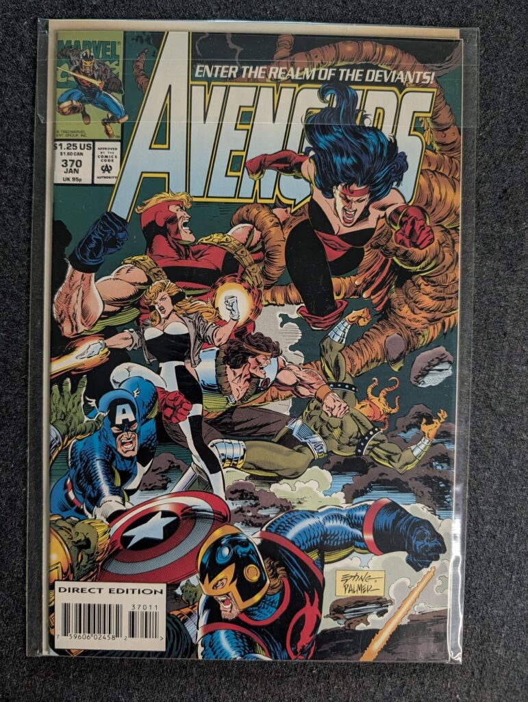 Avengers #370 front cover