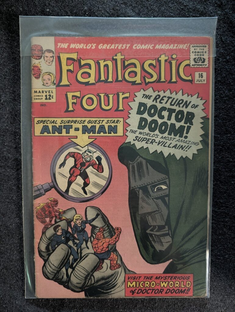 Fantastic Four #16 front cover