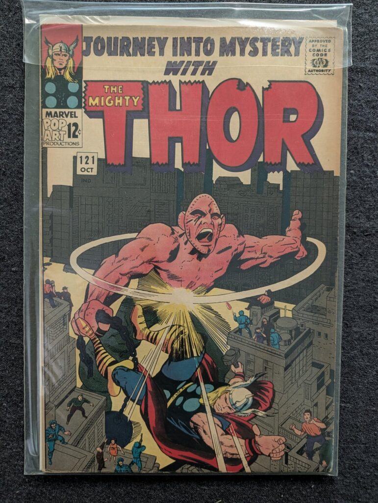 Journey Into Mystery #121 front cover