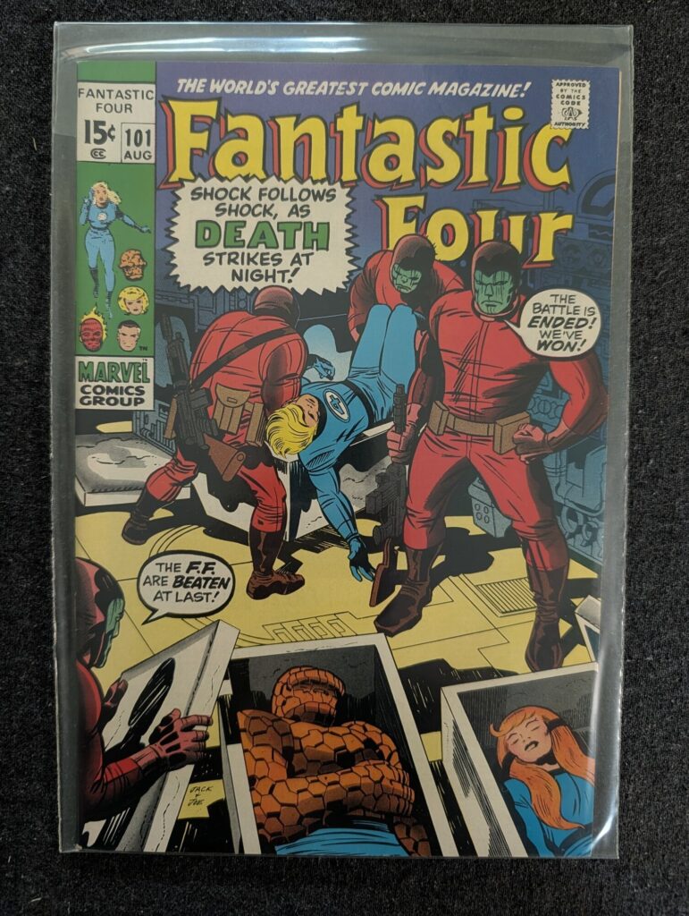 Fantastic Four #101 front cover