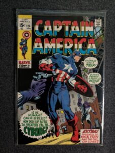 Captain America #124 front cover