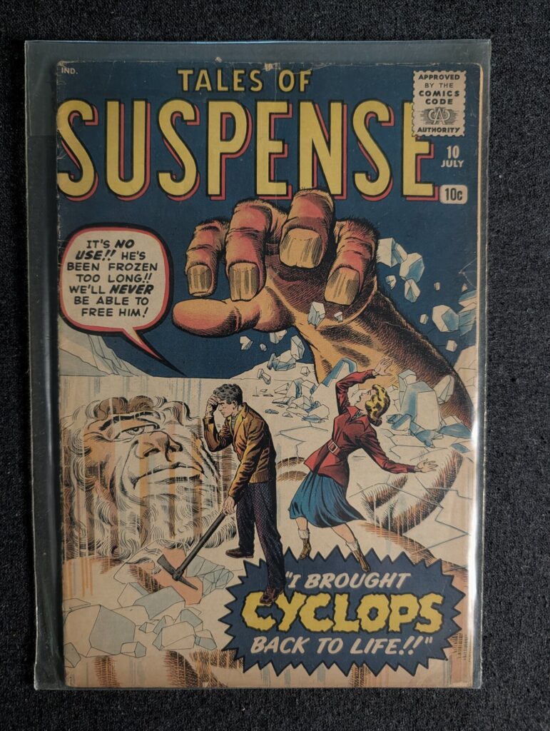 Tales of Suspense #10 front cover