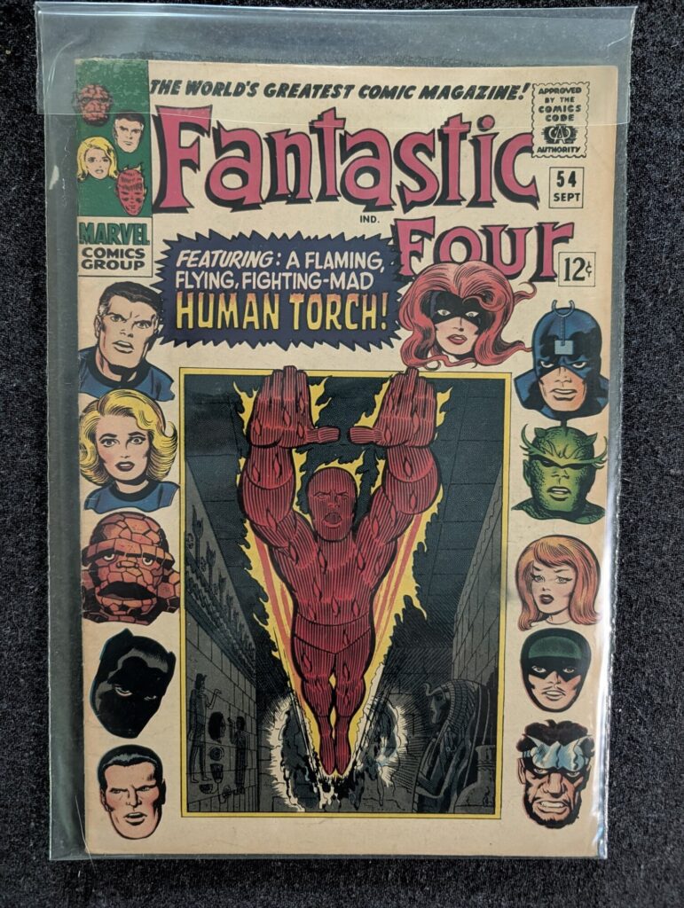 Fantastic Four #54 front cover