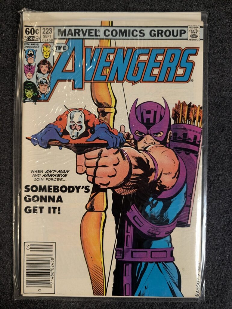 The Avengers #223 front cover