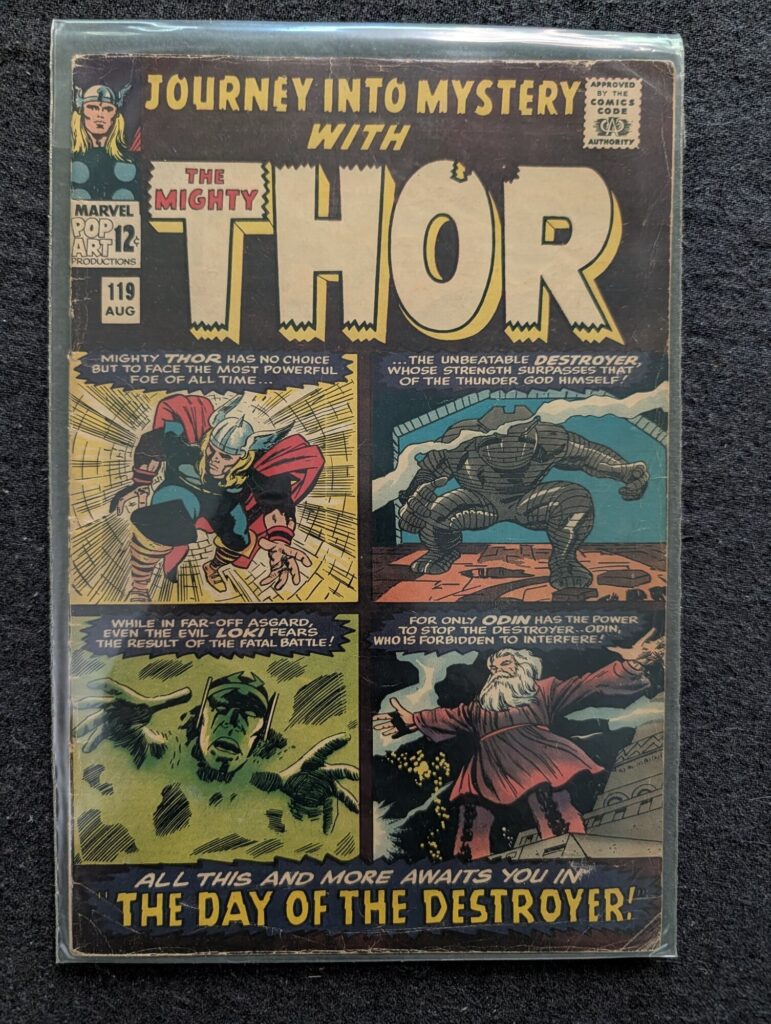 Journey Into Mystery #119 front cover